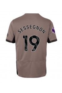 Fotbalové Dres Tottenham Hotspur Ryan Sessegnon #19 Dámské Třetí Oblečení 2023-24 Krátký Rukáv